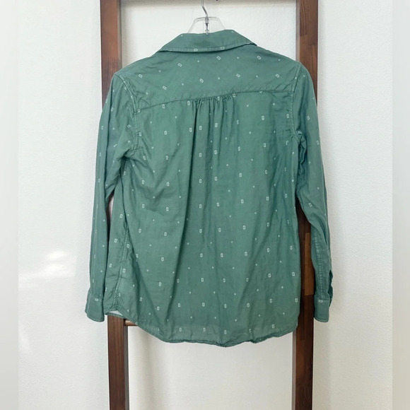 Women’s‎ Lands End Button Down Western/bohemian shirt- XS - Picture 5 of 5